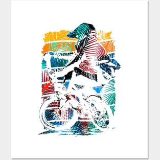 Classic Retro Bmx Apparel - Vintage Bmx Urban Style Posters and Art